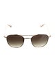 Krewe Aviator Gradient Sunglasses