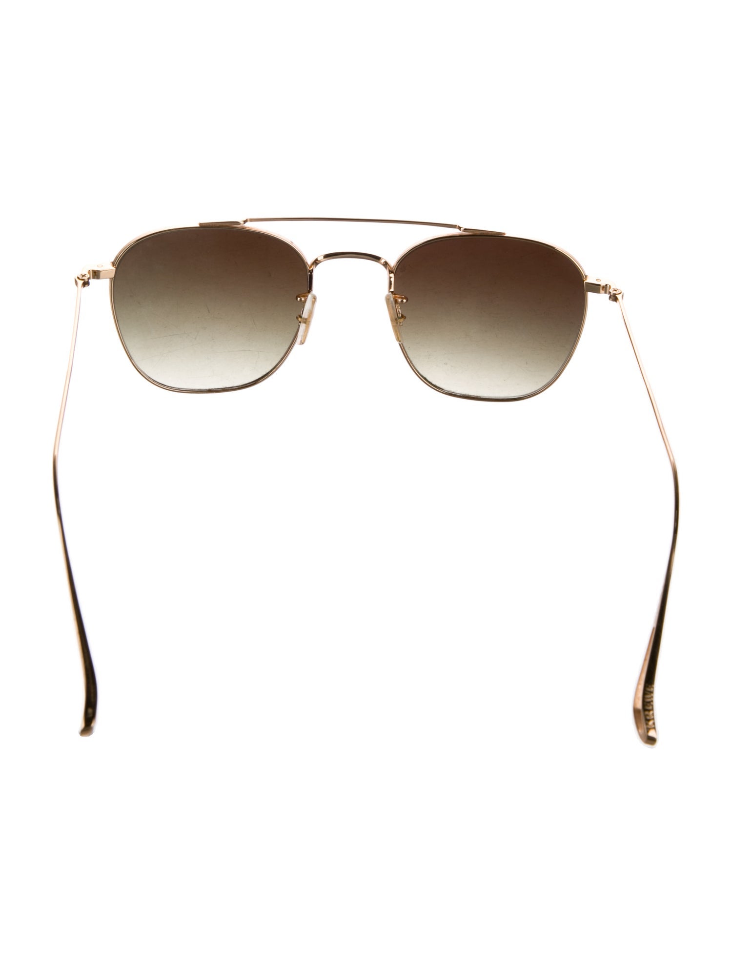 Krewe Aviator Gradient Sunglasses