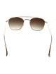 Krewe Aviator Gradient Sunglasses
