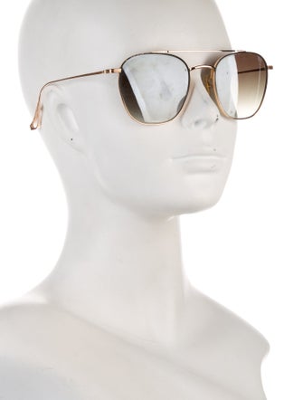Krewe Aviator Gradient Sunglasses