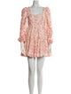 Krewe Floral Print Mini Dress