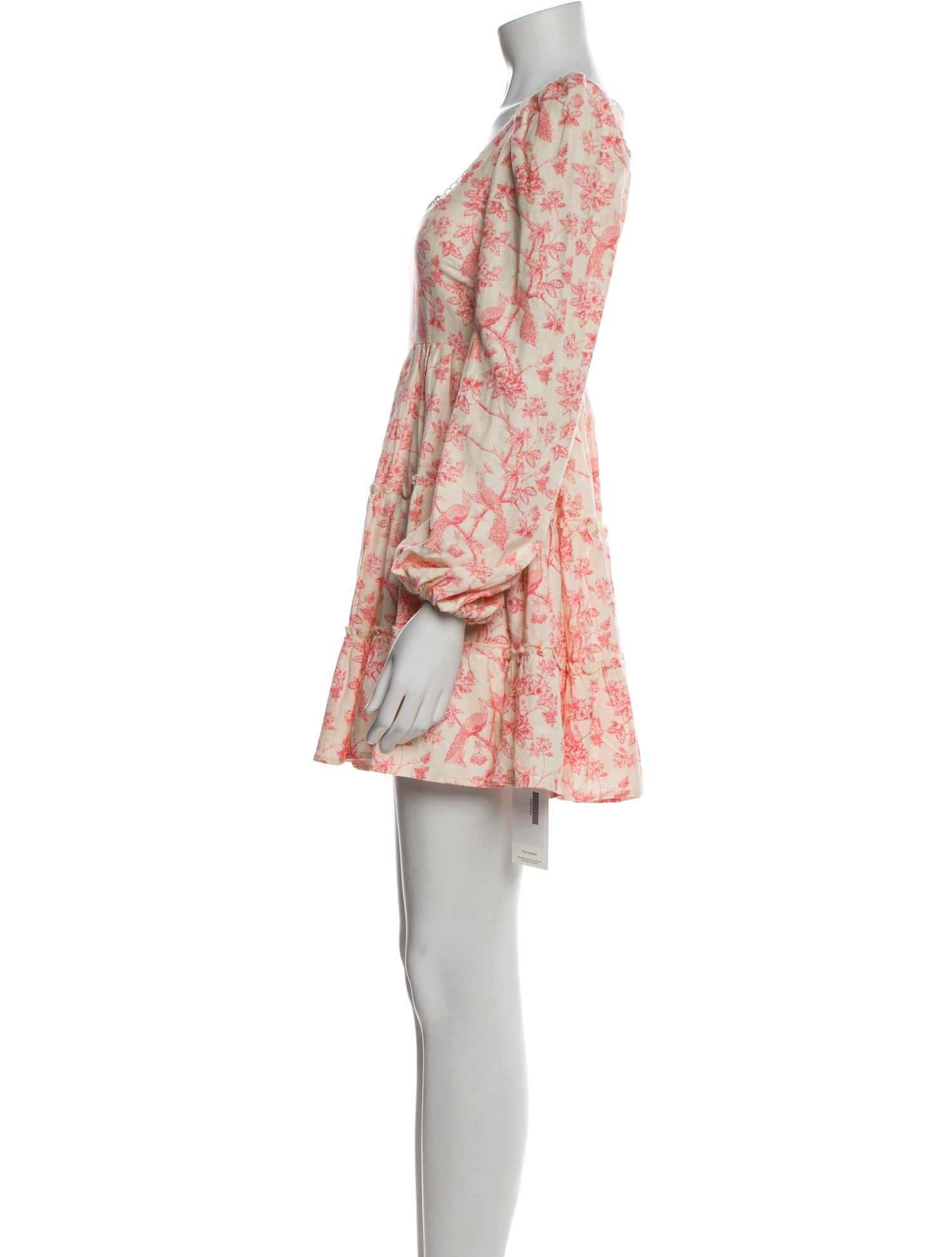 Krewe Floral Print Mini Dress