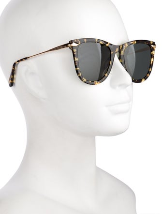 Krewe Wayfarer Tinted Sunglasses
