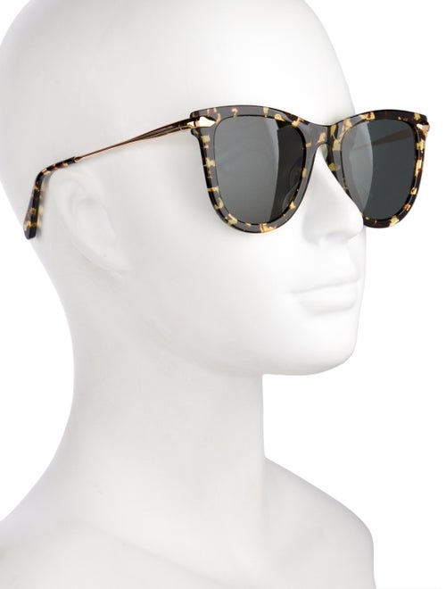 Krewe Wayfarer Tinted Sunglasses