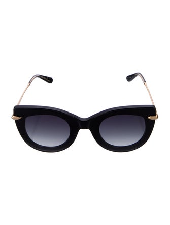 Krewe Cat-Eye Gradient Sunglasses