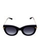 Krewe Cat-Eye Gradient Sunglasses