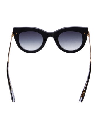 Krewe Cat-Eye Gradient Sunglasses