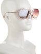 Krewe Aviator Mirrored Sunglasses