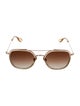 Krewe Square Gradient Sunglasses