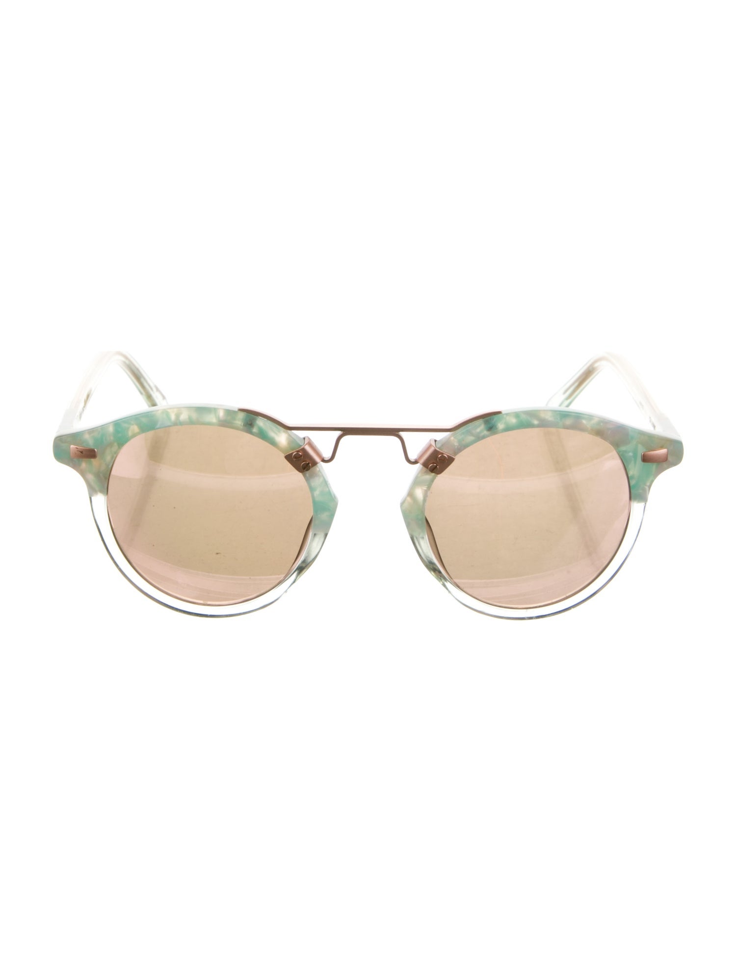 Krewe St. Louis Round Sunglasses