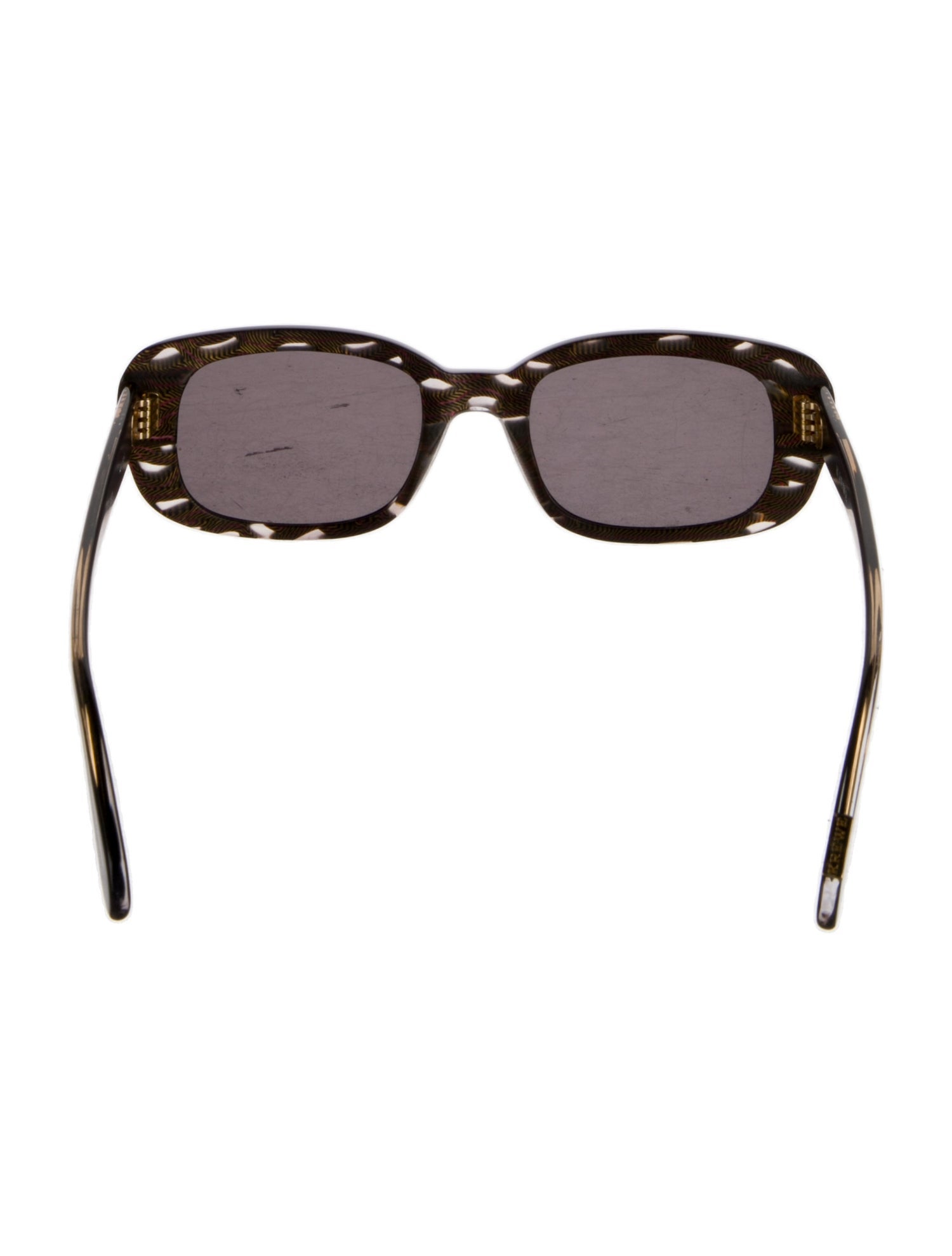 Krewe Wayfarer Tinted Sunglasses