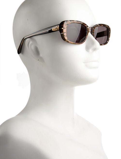Krewe Wayfarer Tinted Sunglasses