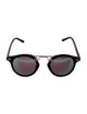 Krewe Wayfarer Mirrored Sunglasses