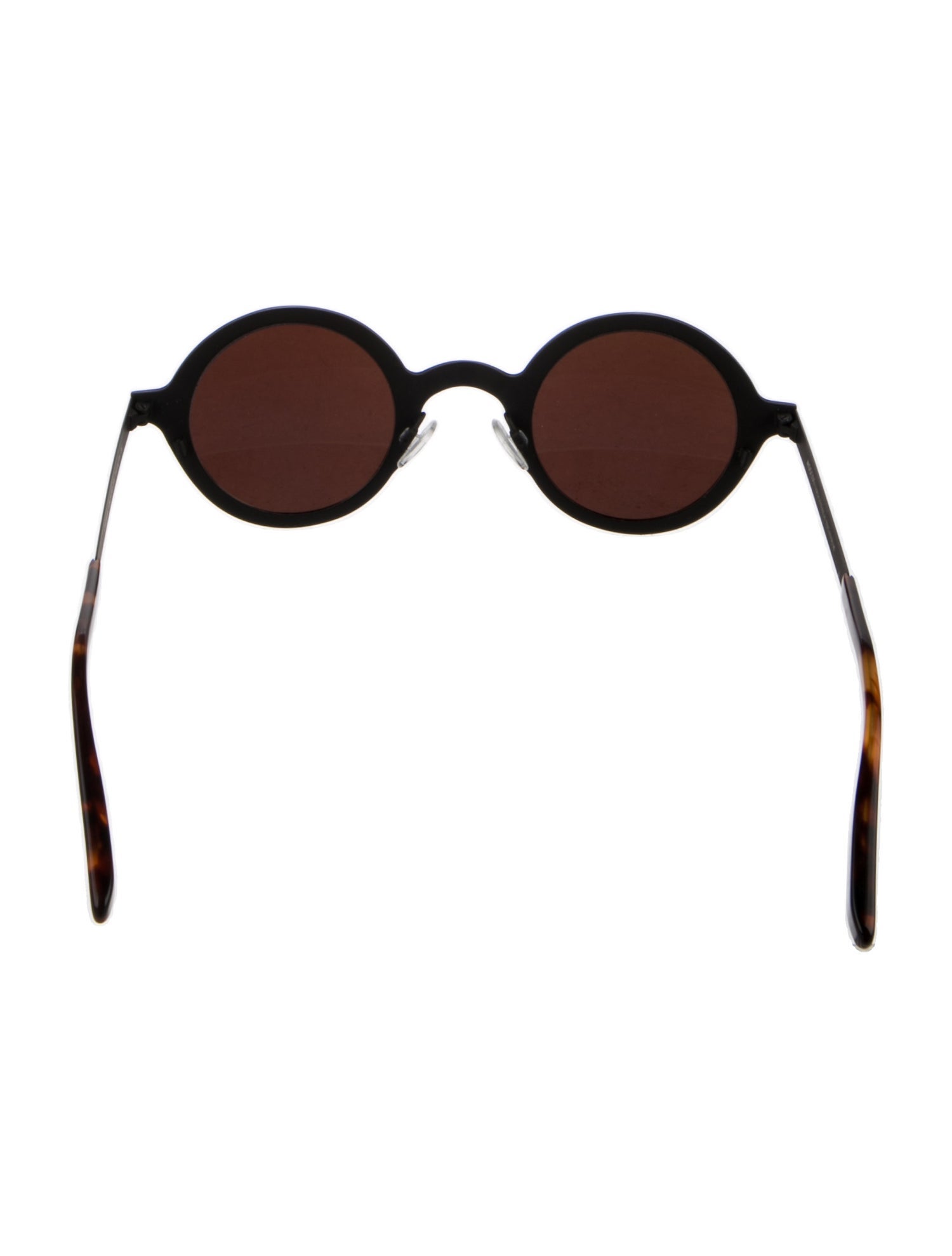 Krewe Round Mirrored Sunglasses