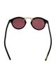 Krewe Round Mirrored Sunglasses