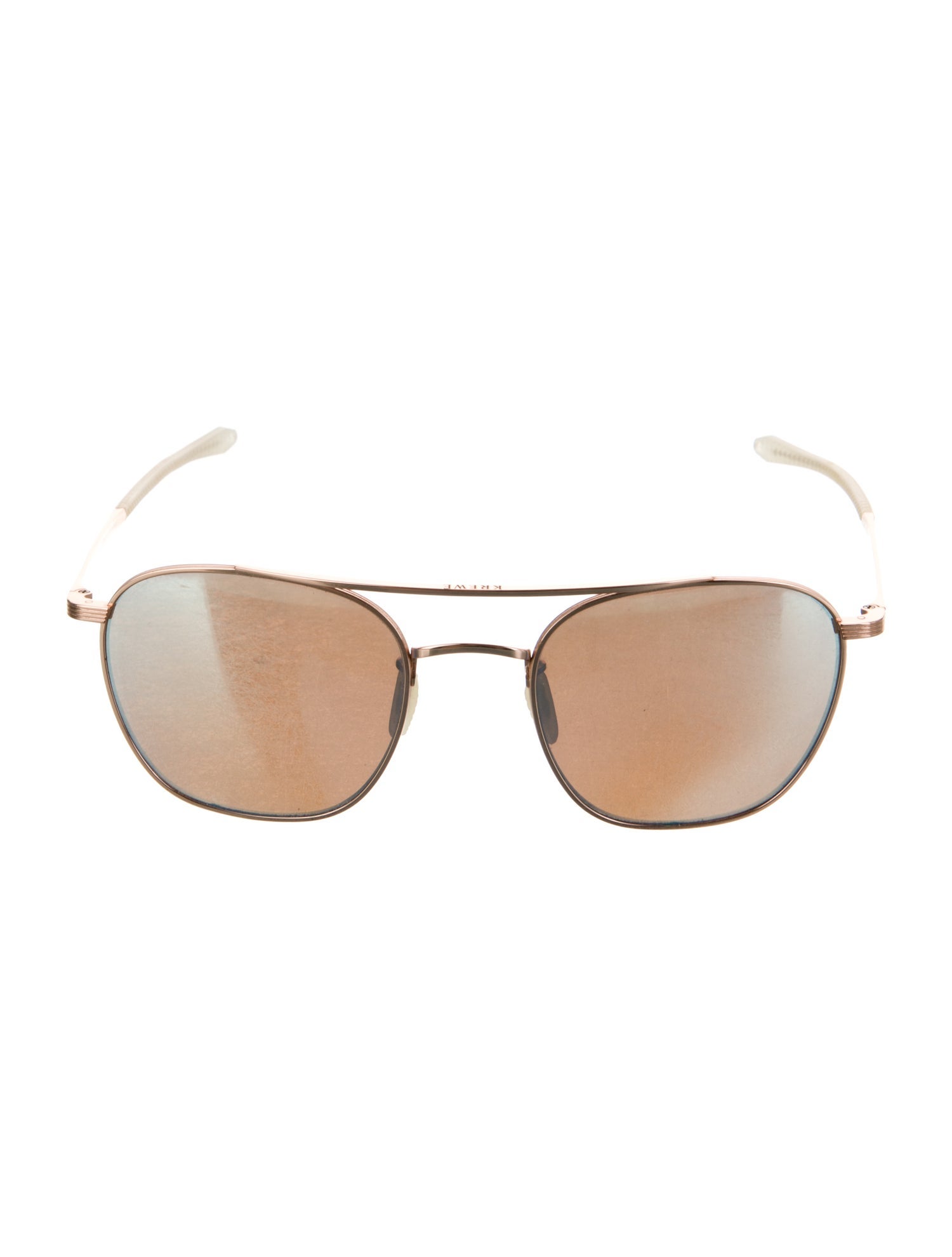 Krewe Aviator Tinted Sunglasses