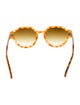 Krewe Cat-Eye Gradient Sunglasses