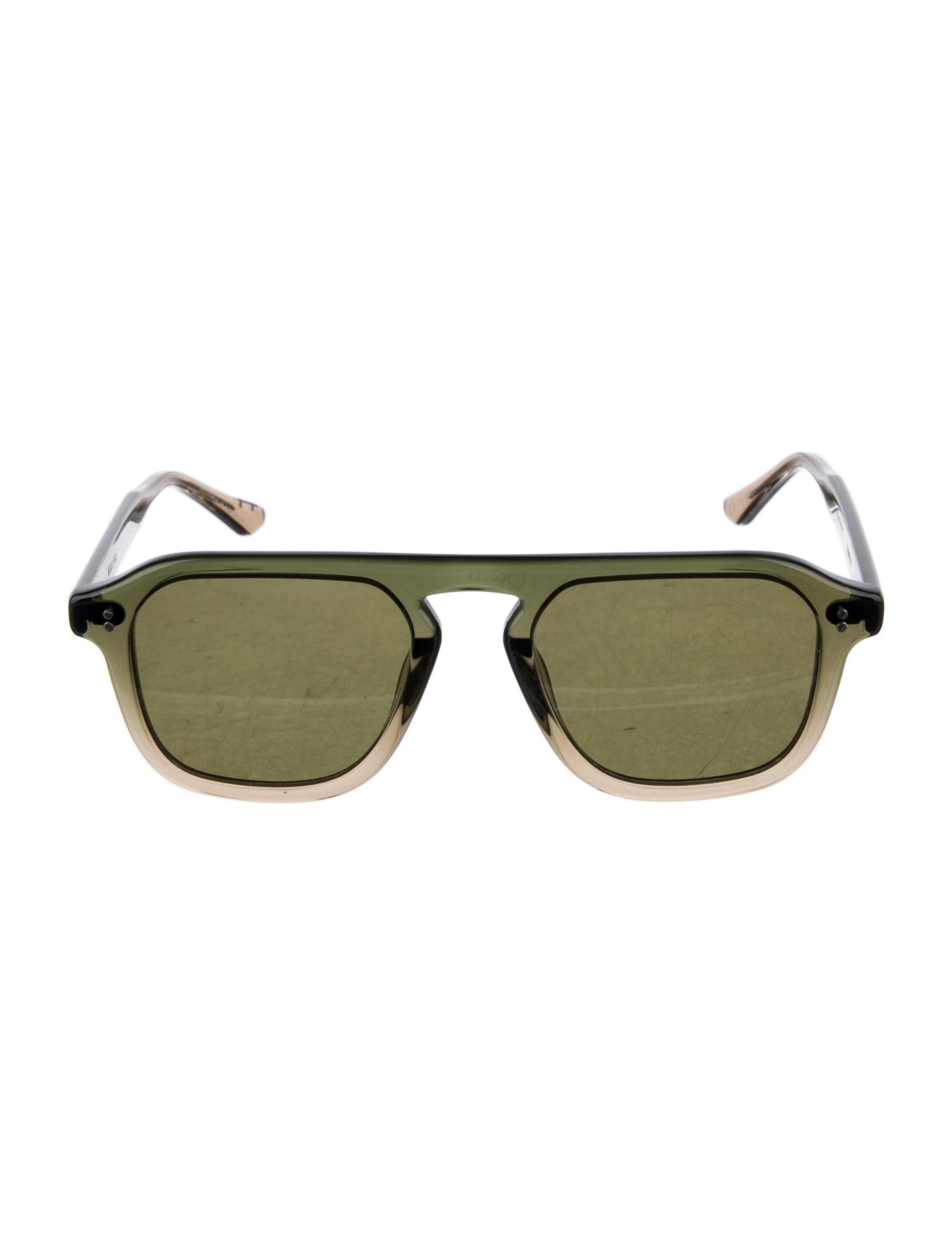 Krewe Aviator Tinted Sunglasses