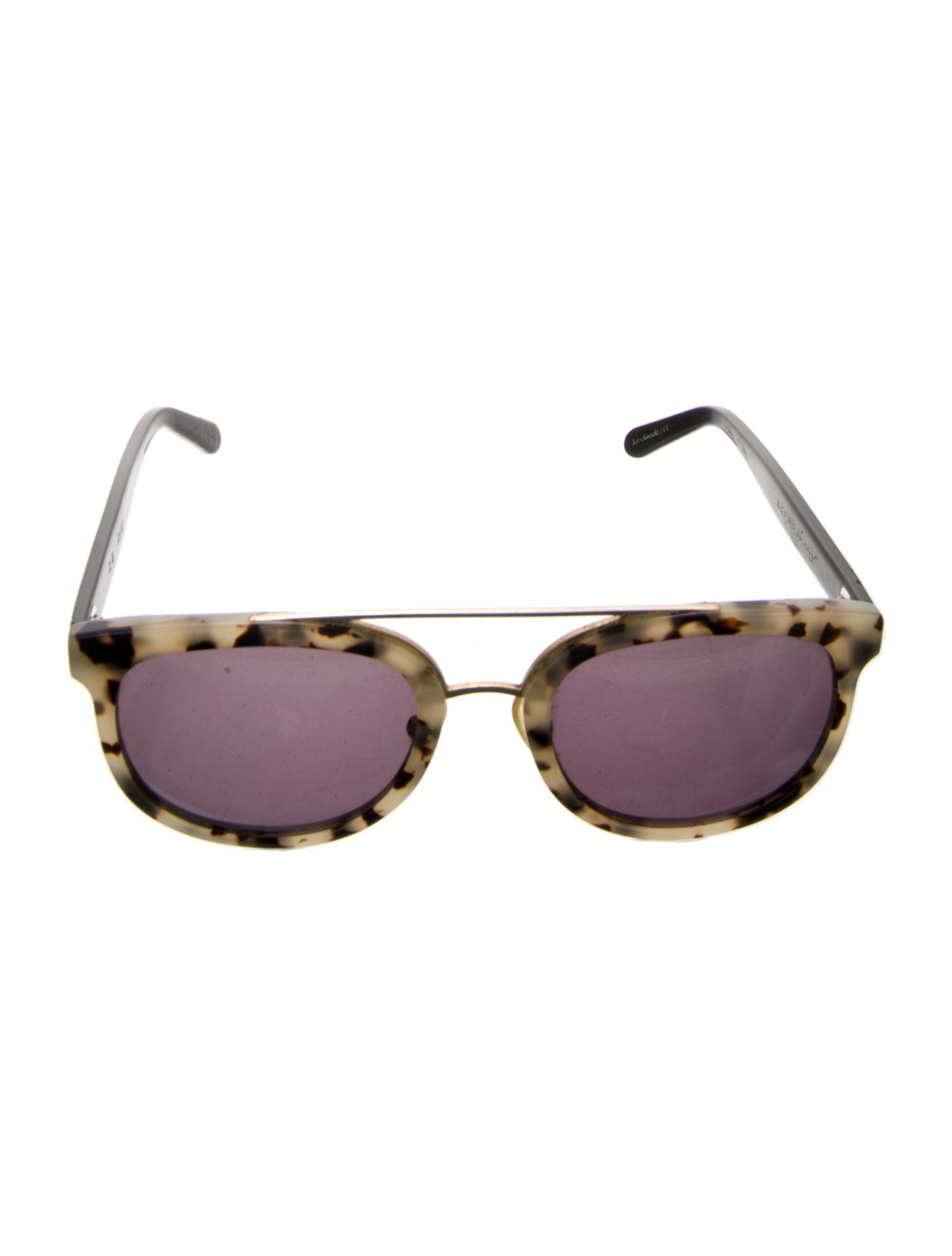 Krewe Aviator Mirrored Sunglasses