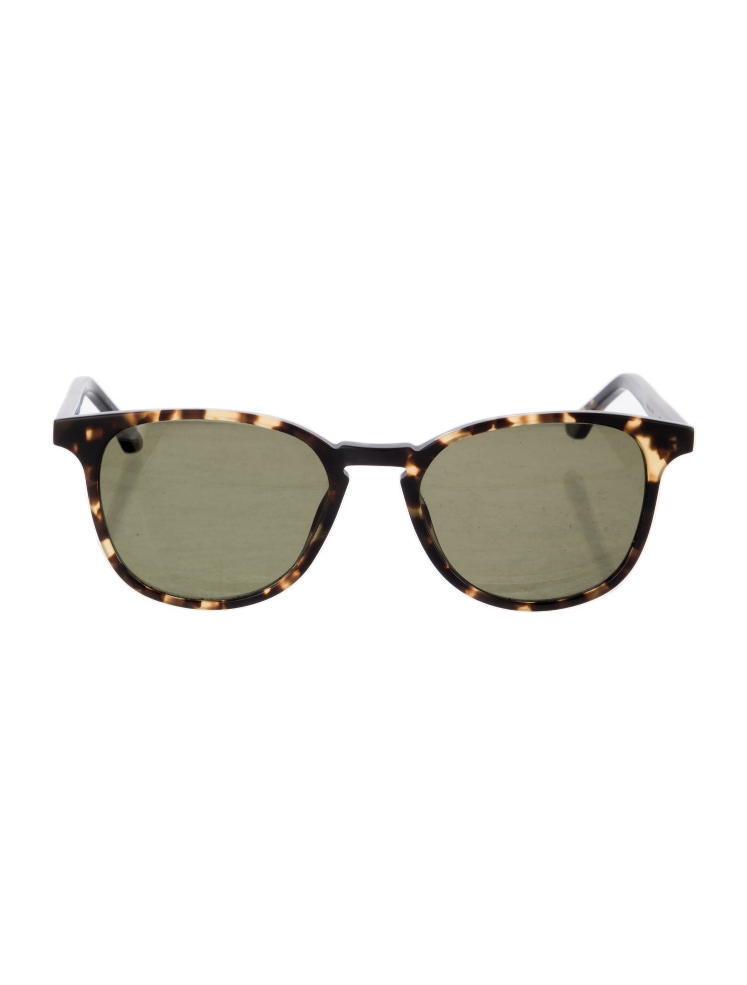 Krewe Wayfarer Mirrored Sunglasses