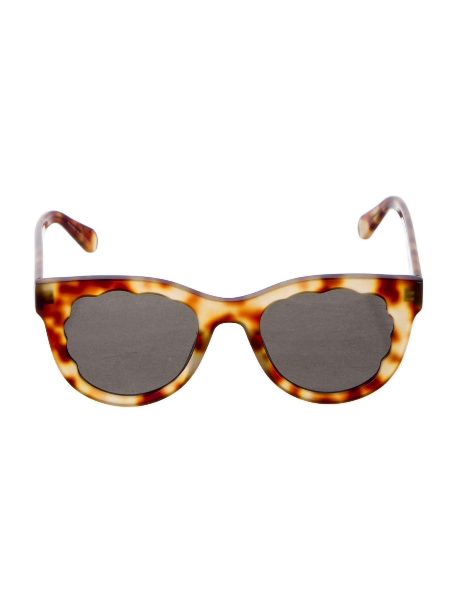Krewe Round Mirrored Sunglasses