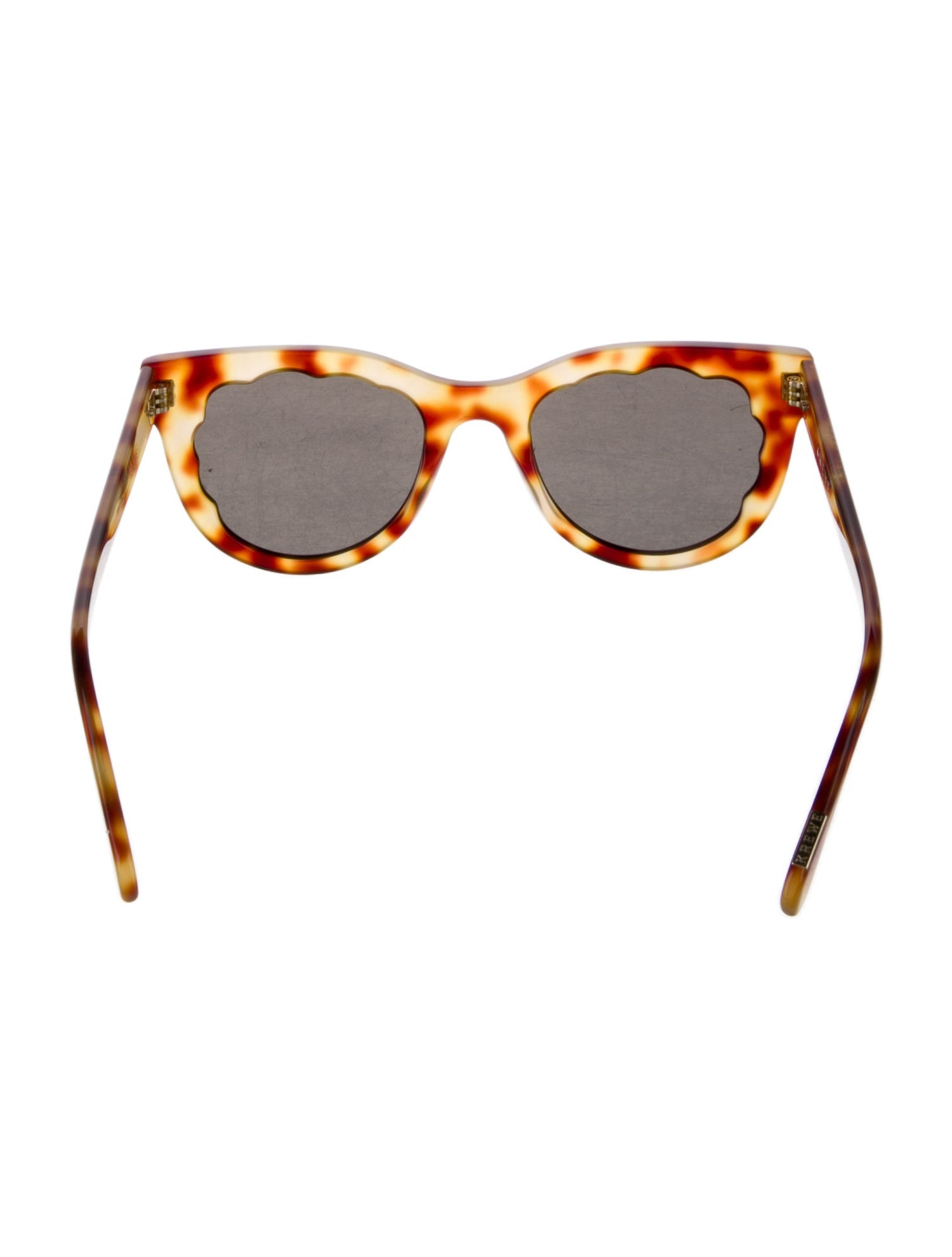 Krewe Round Mirrored Sunglasses
