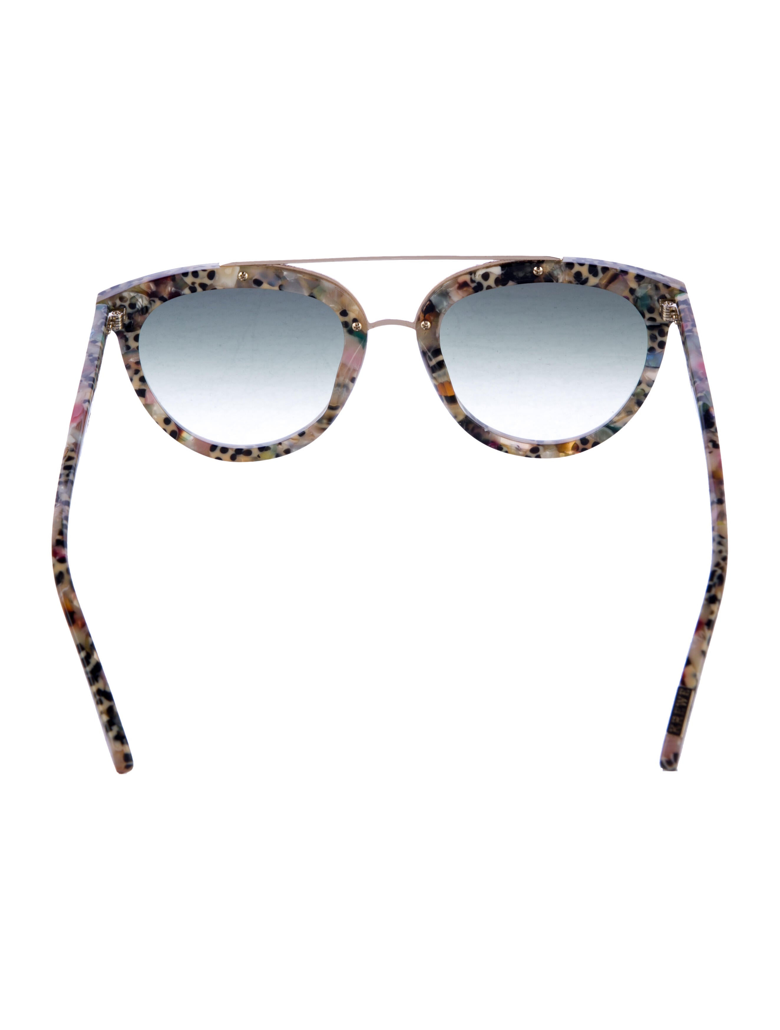 Krewe Aviator Gradient Sunglasses