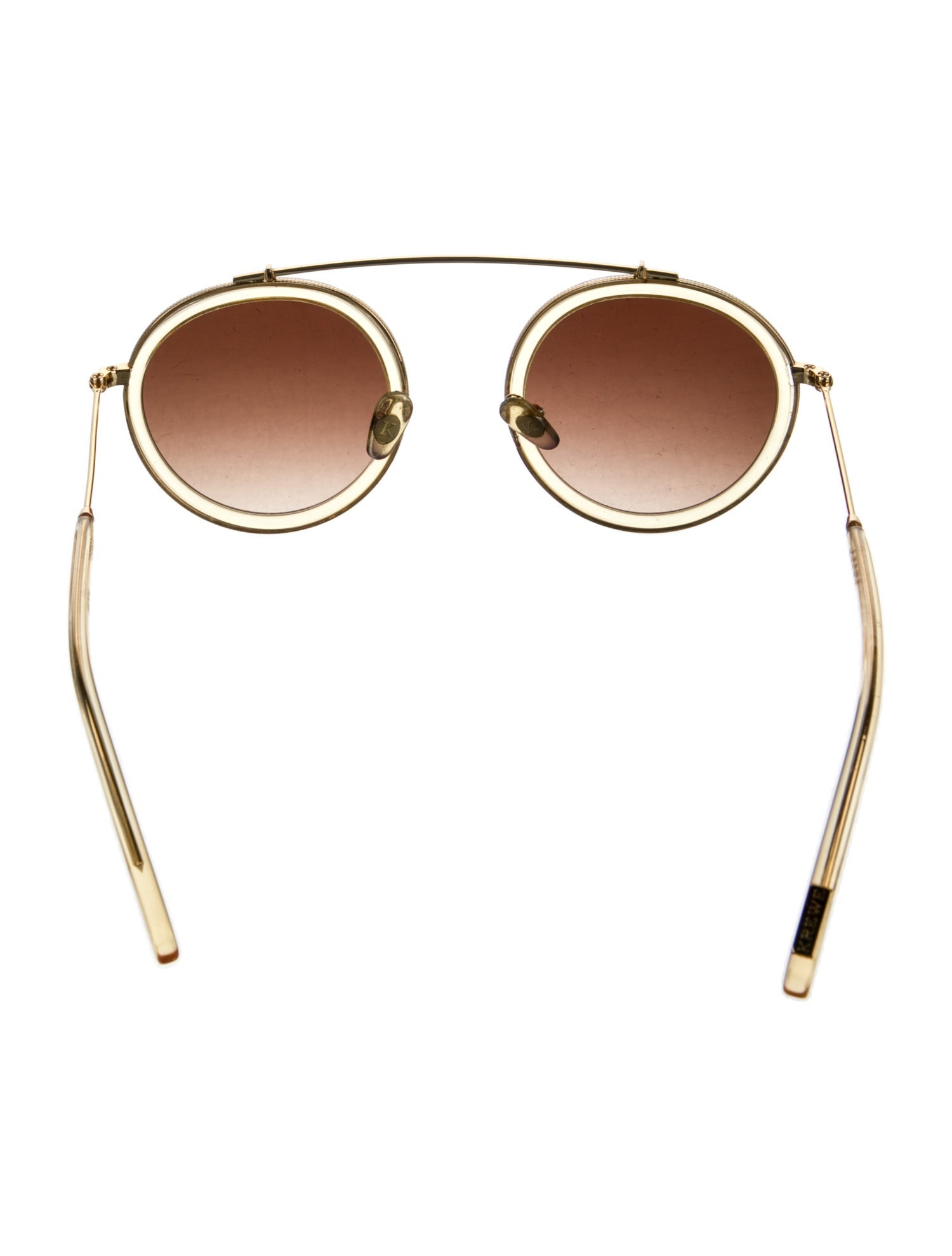 Krewe Round Gradient Sunglasses