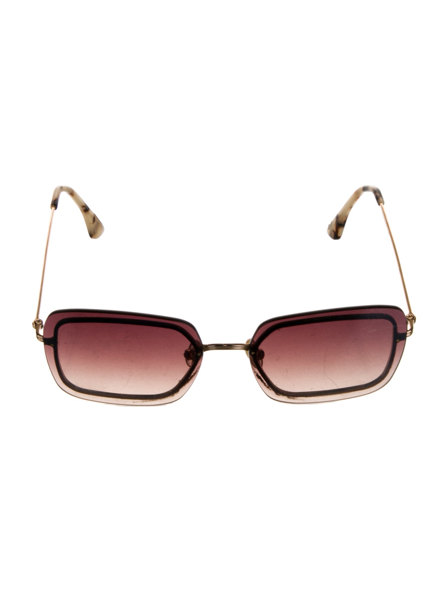 Krewe Square Gradient Sunglasses