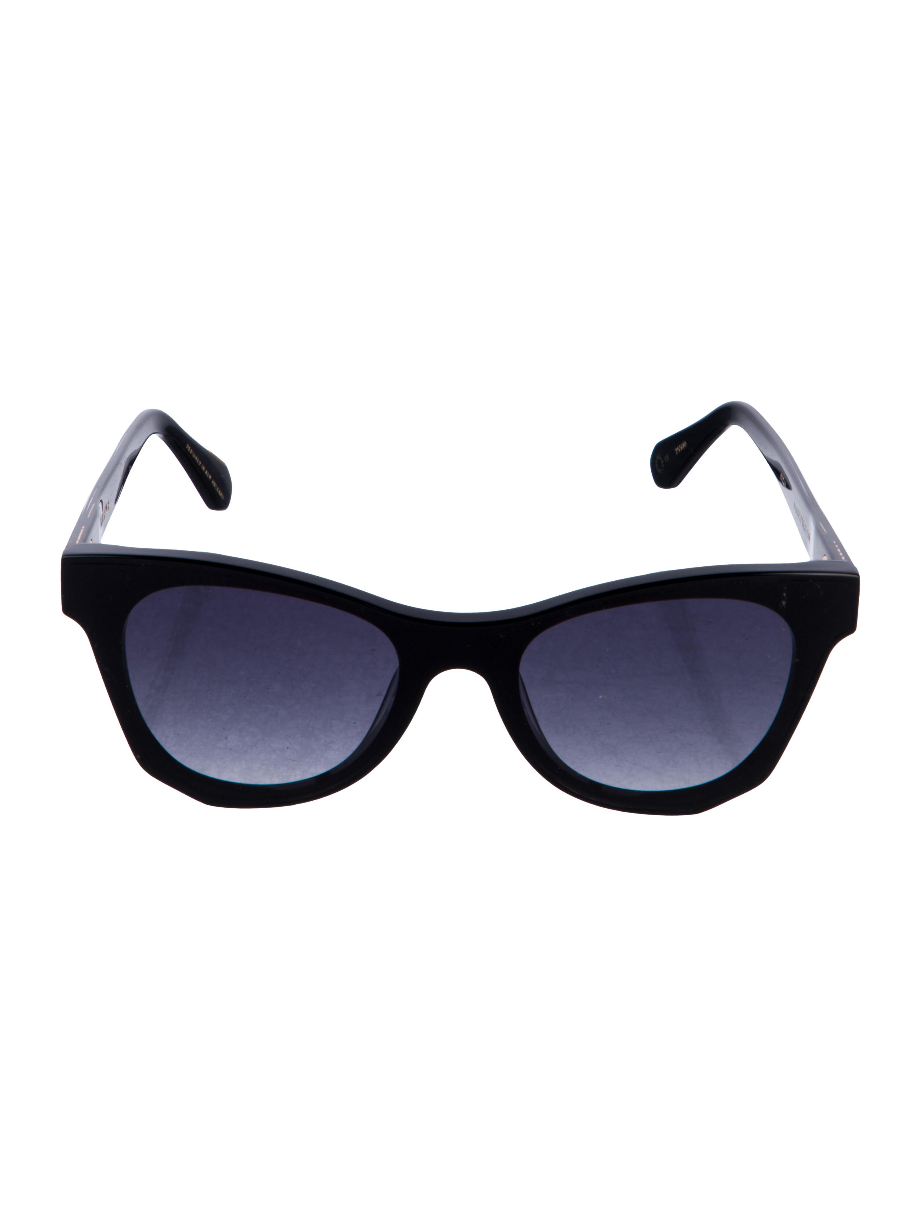 Krewe Aubrey Nylon Wayfarer Sunglasses