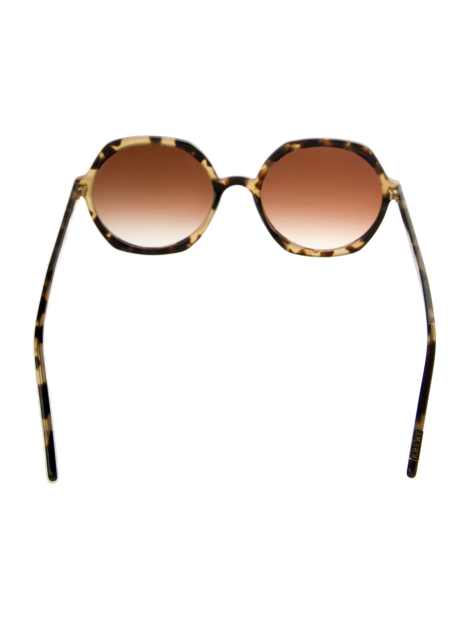 Krewe Round Gradient Sunglasses