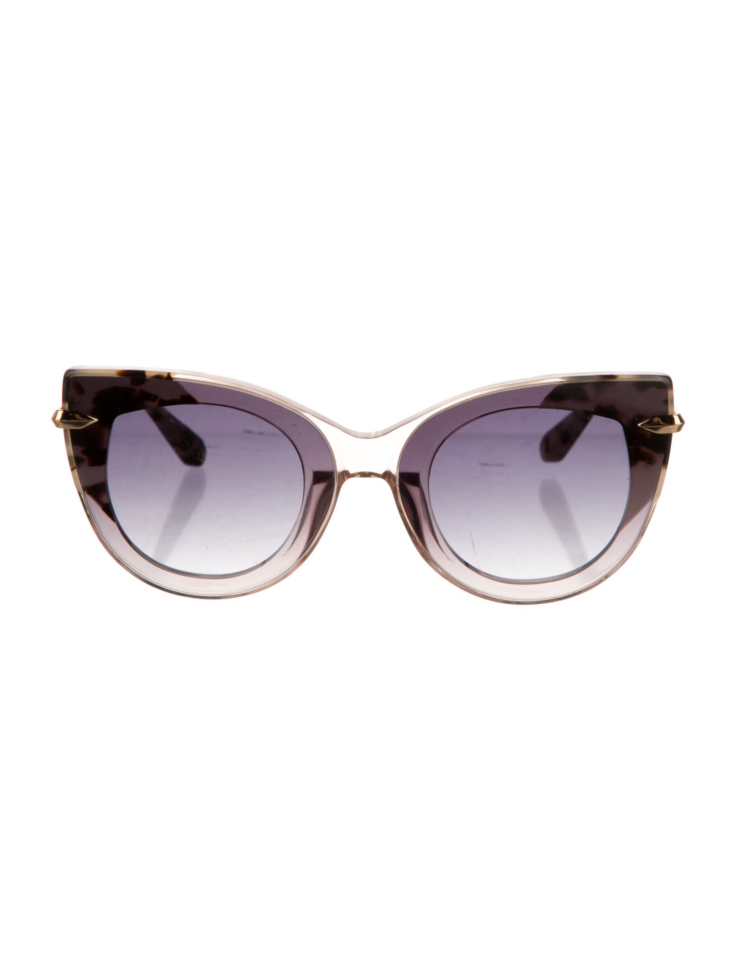 Krewe Cat-Eye Gradient Sunglasses