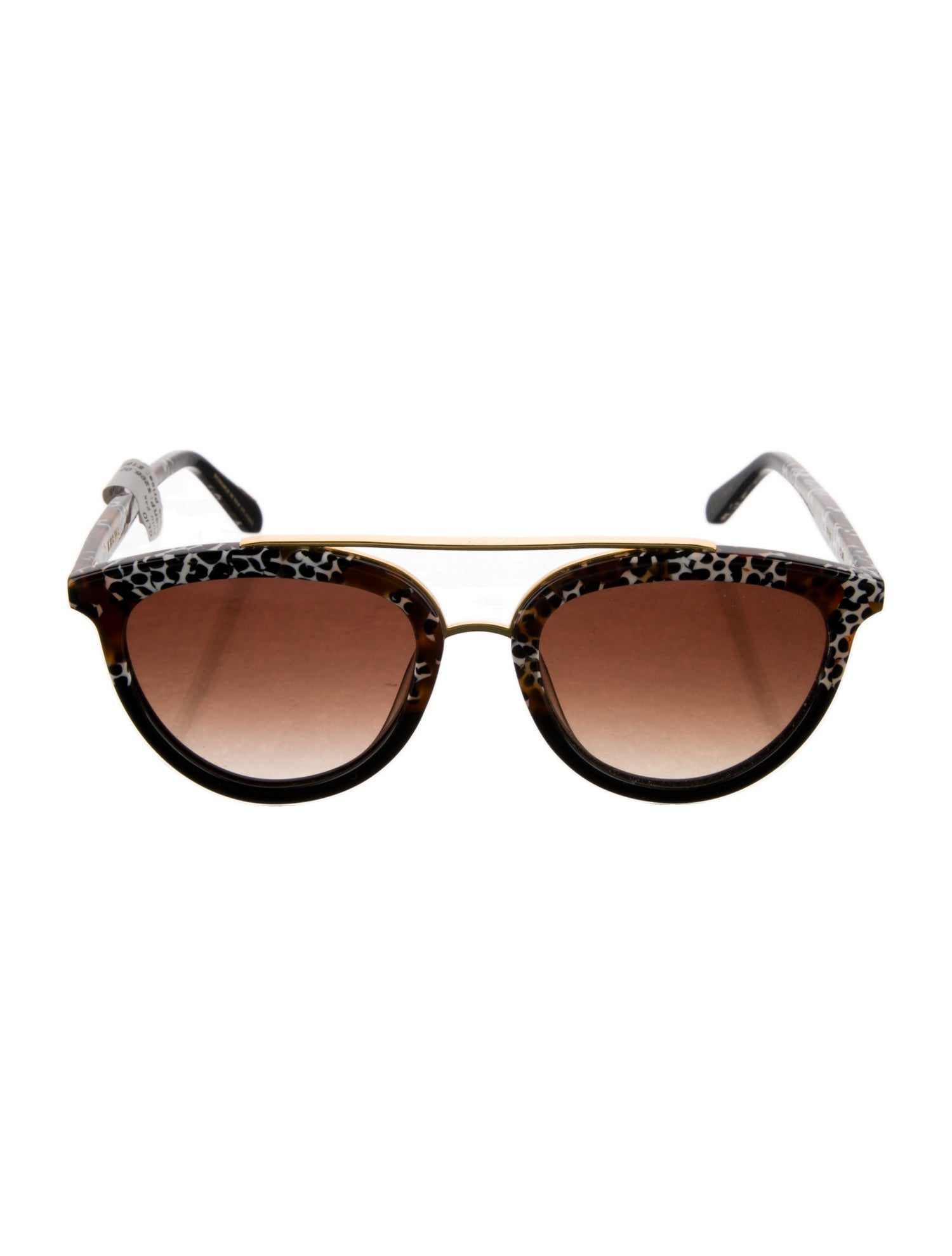 Krewe Aviator Gradient Sunglasses
