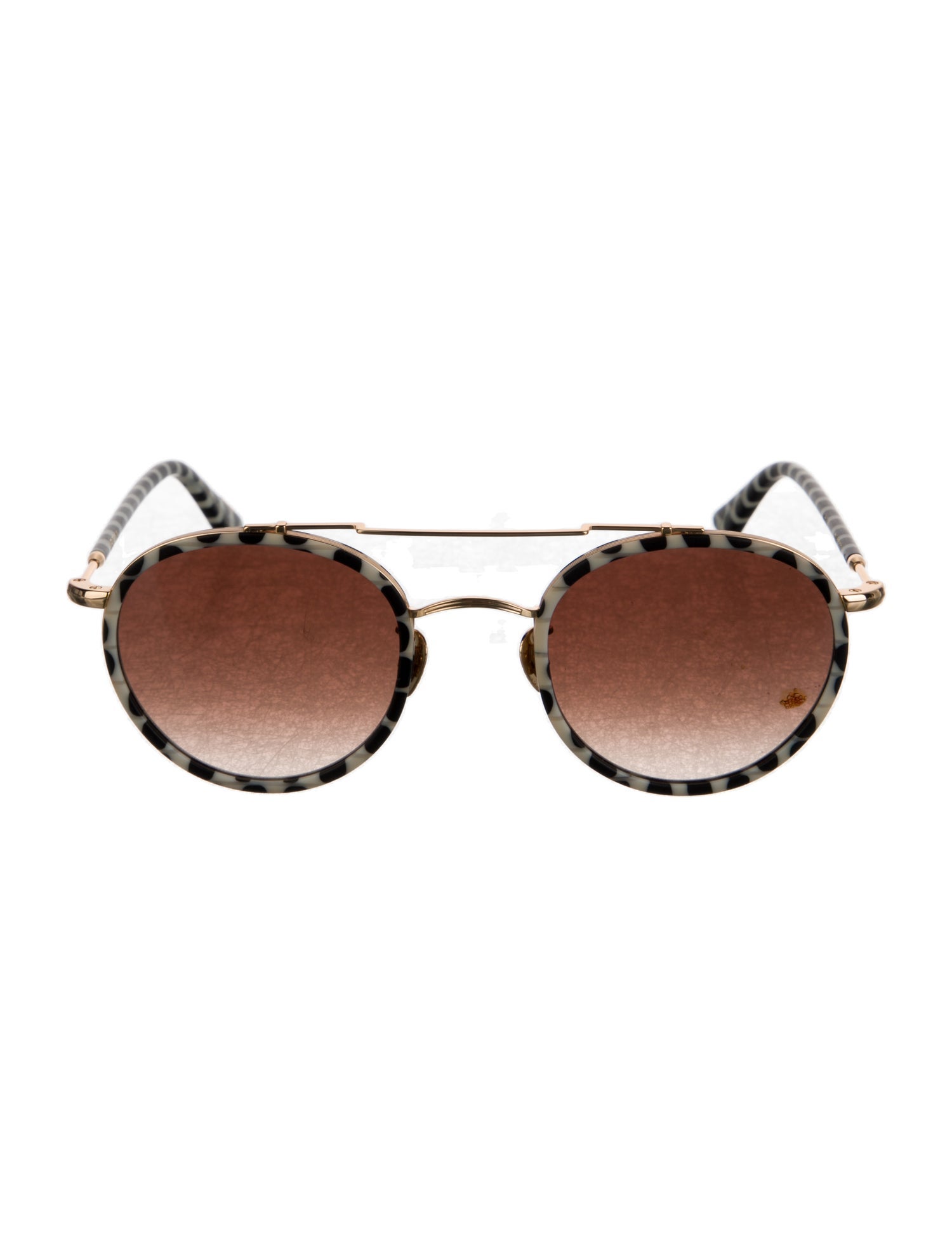 Krewe Aviator Gradient Sunglasses
