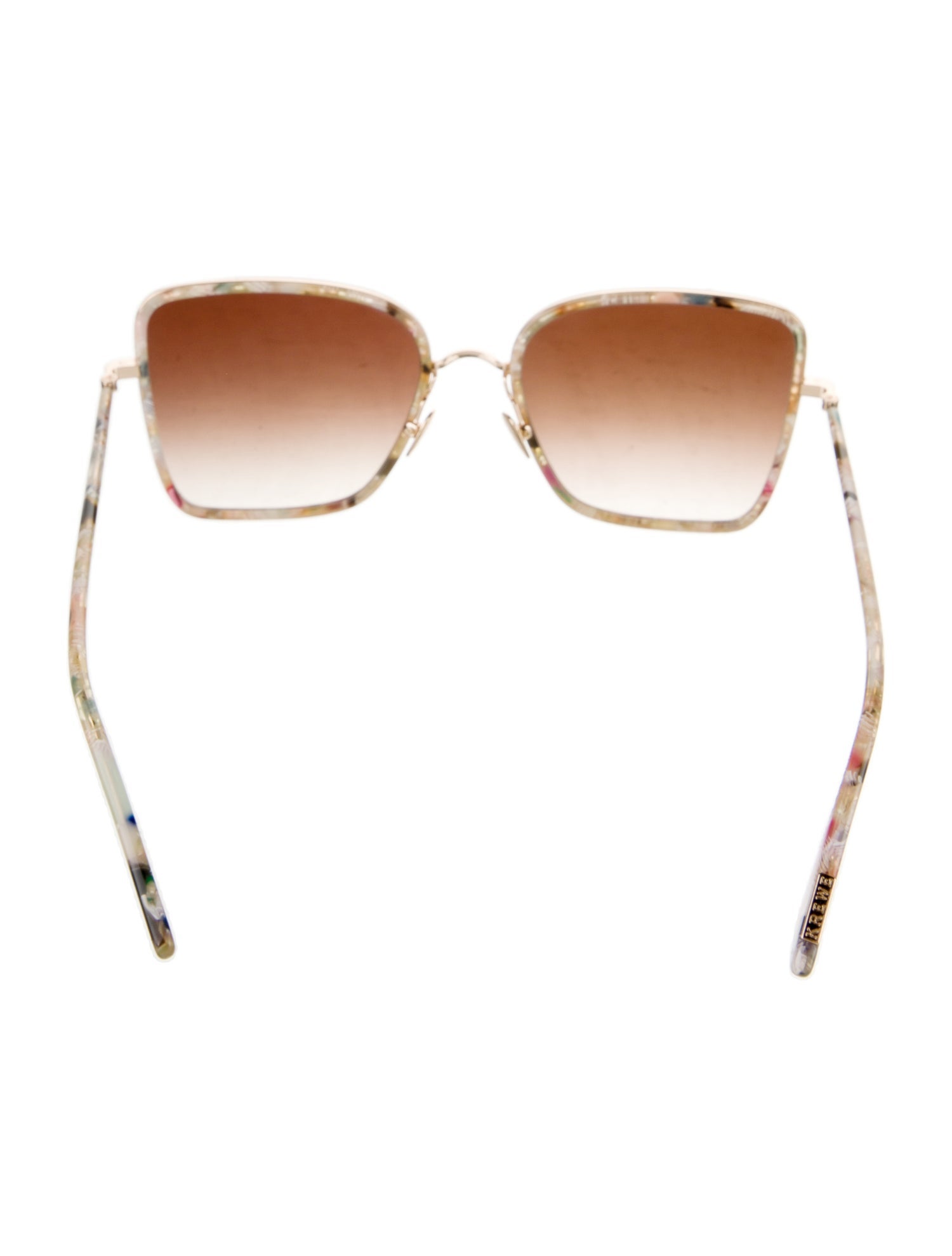 Krewe Square Gradient Sunglasses