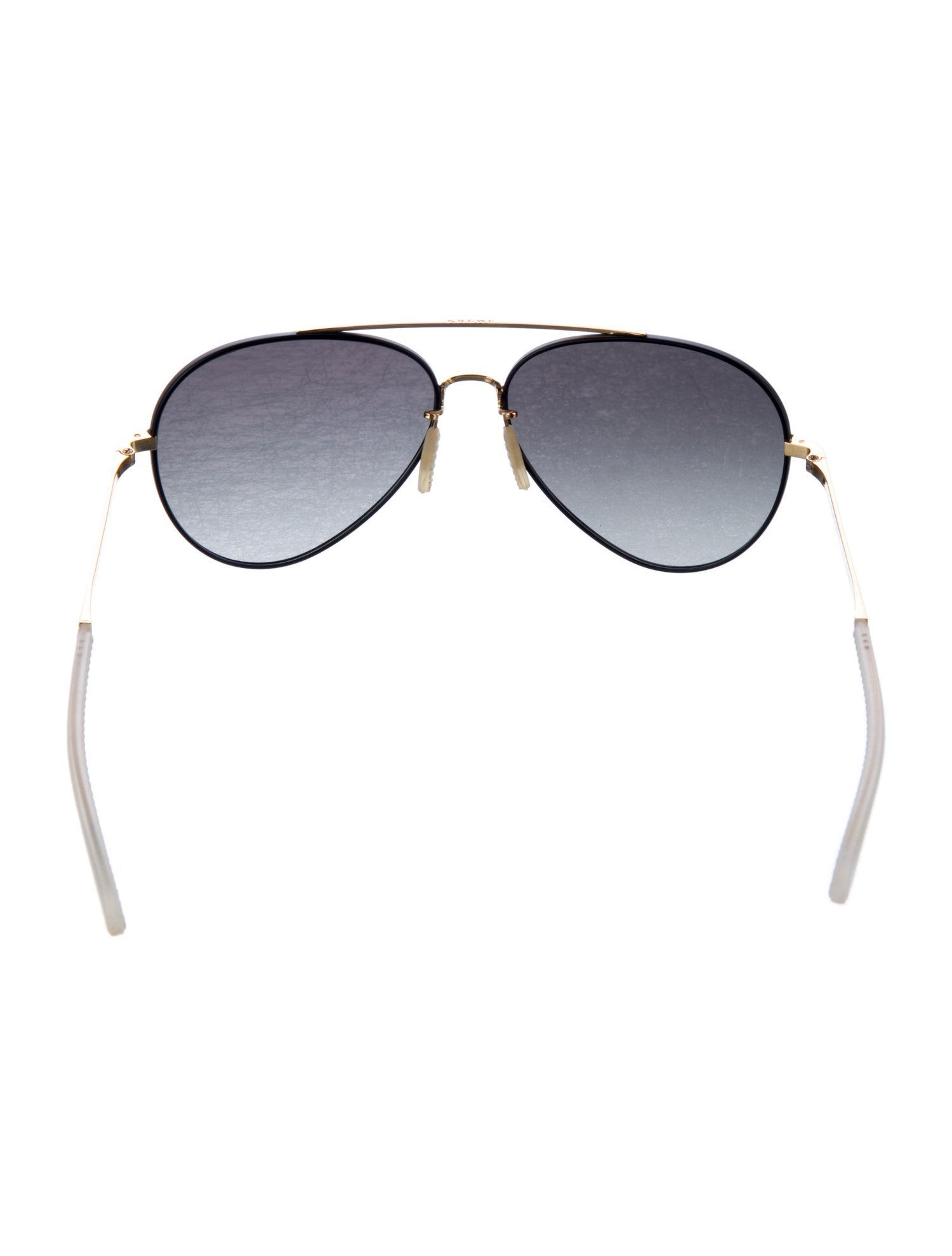 Krewe Aviator Gradient Sunglasses