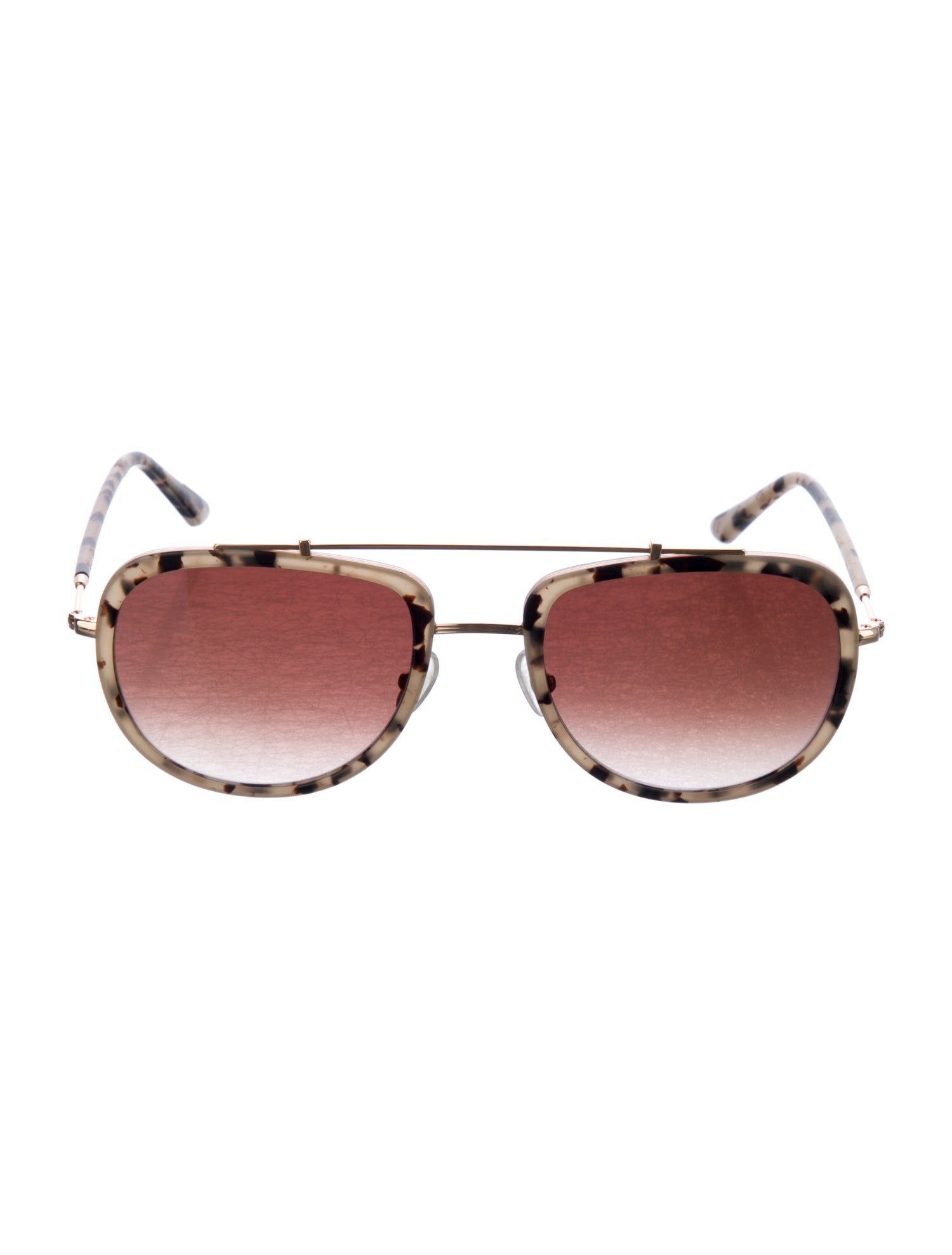 Krewe Aviator Gradient Sunglasses