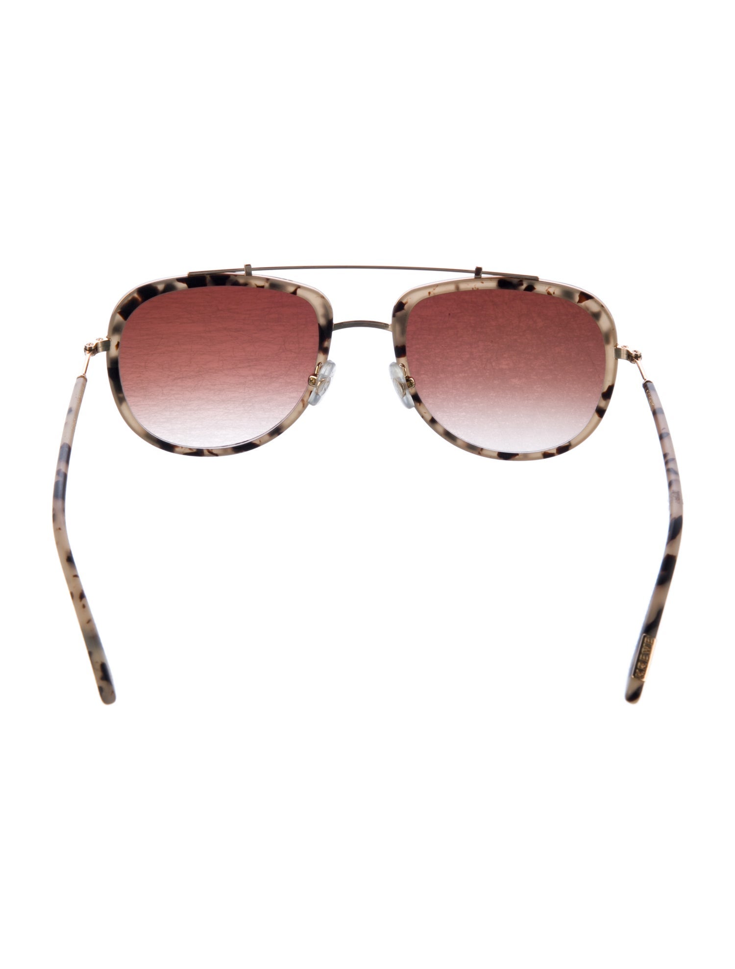 Krewe Aviator Gradient Sunglasses