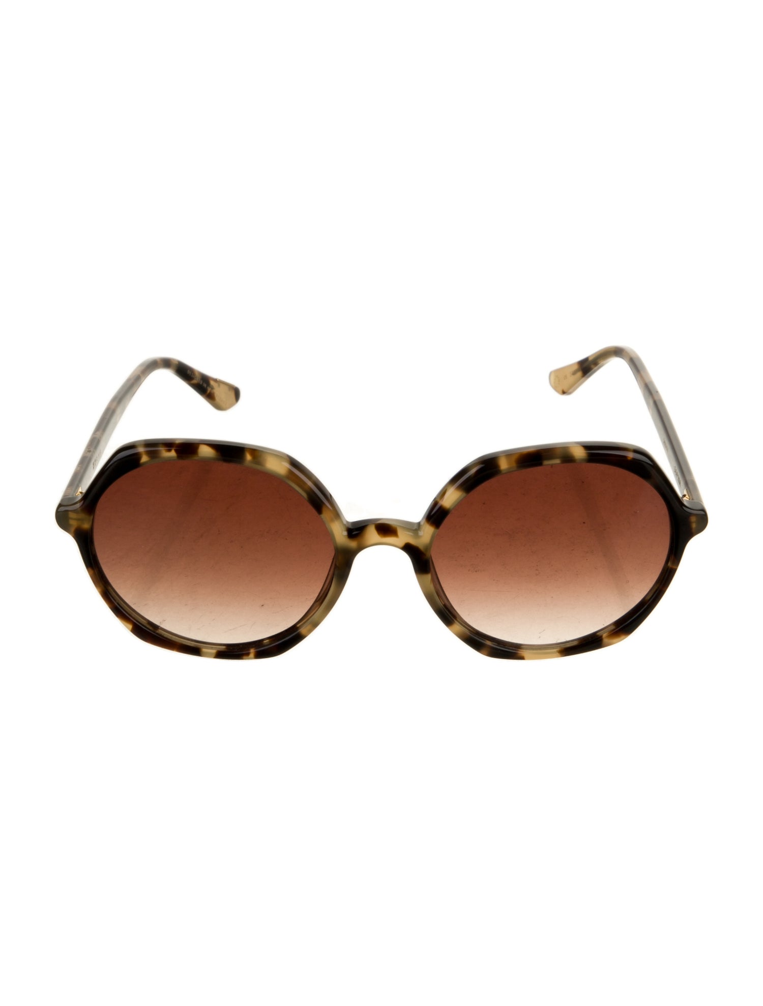 Krewe Oversize Gradient Sunglasses