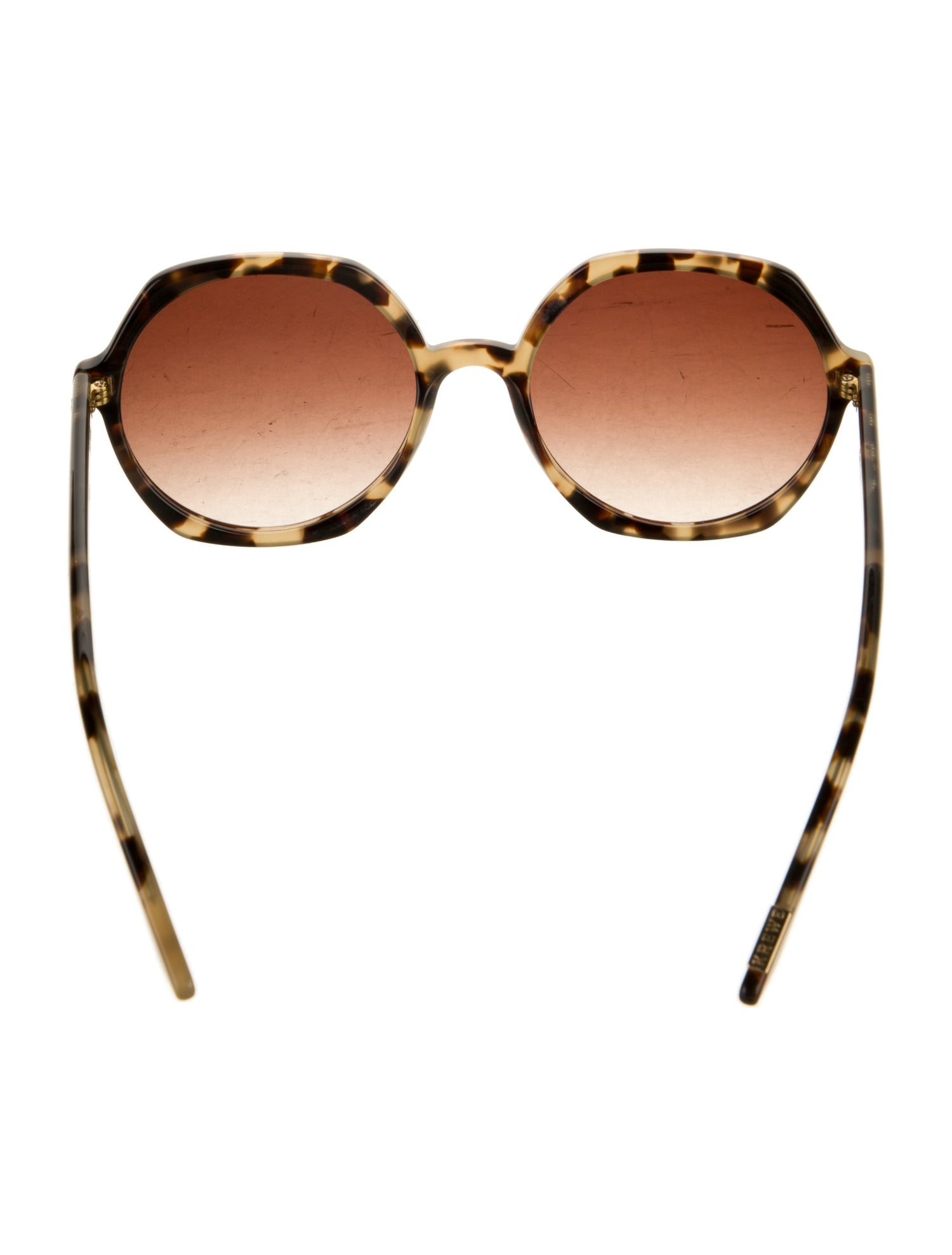 Krewe Oversize Gradient Sunglasses