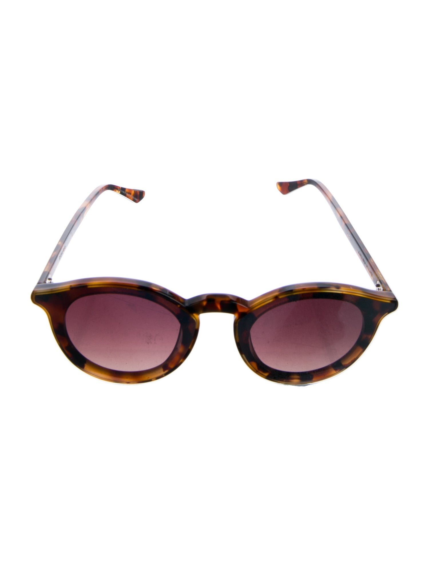 Krewe Round Gradient Sunglasses
