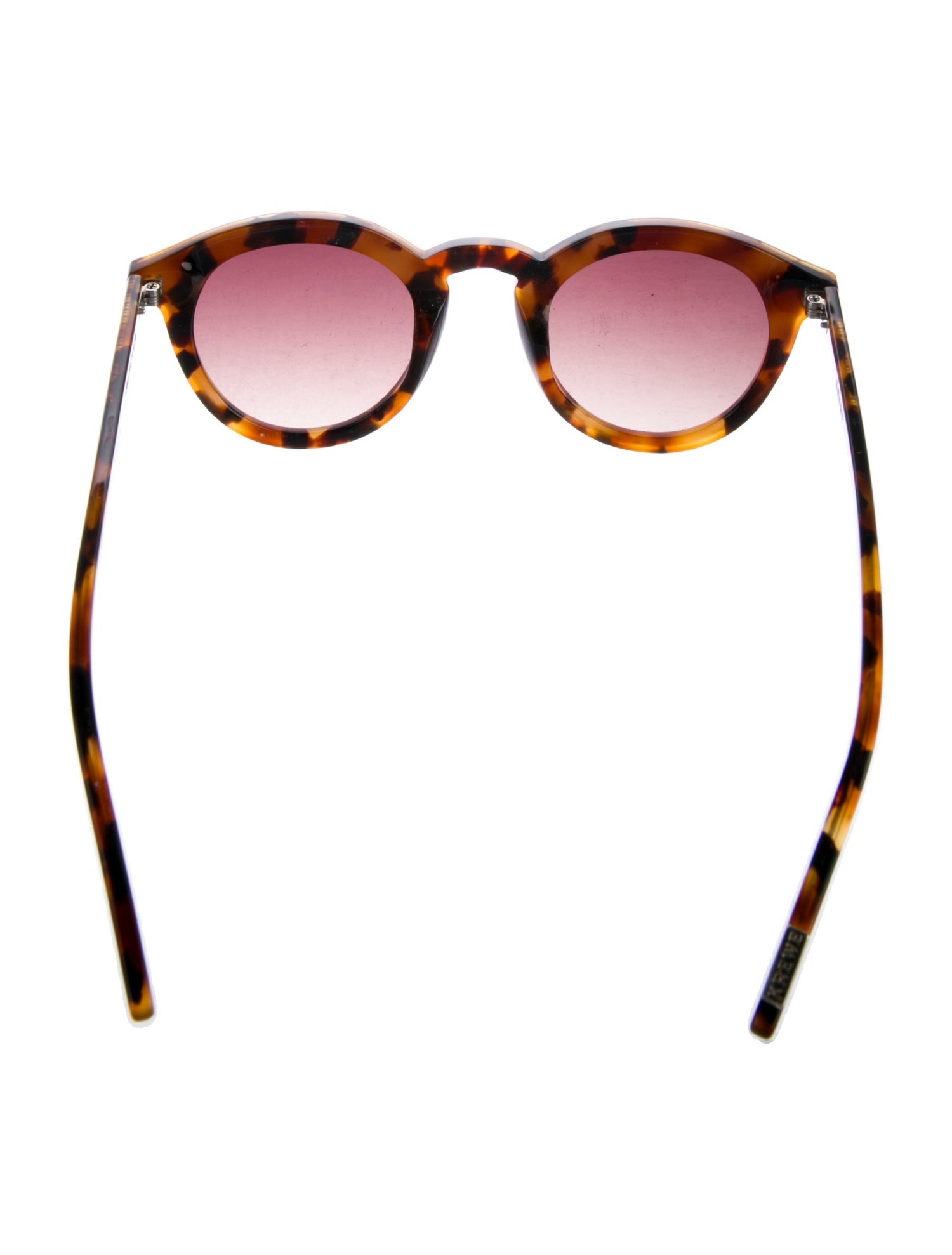 Krewe Round Gradient Sunglasses