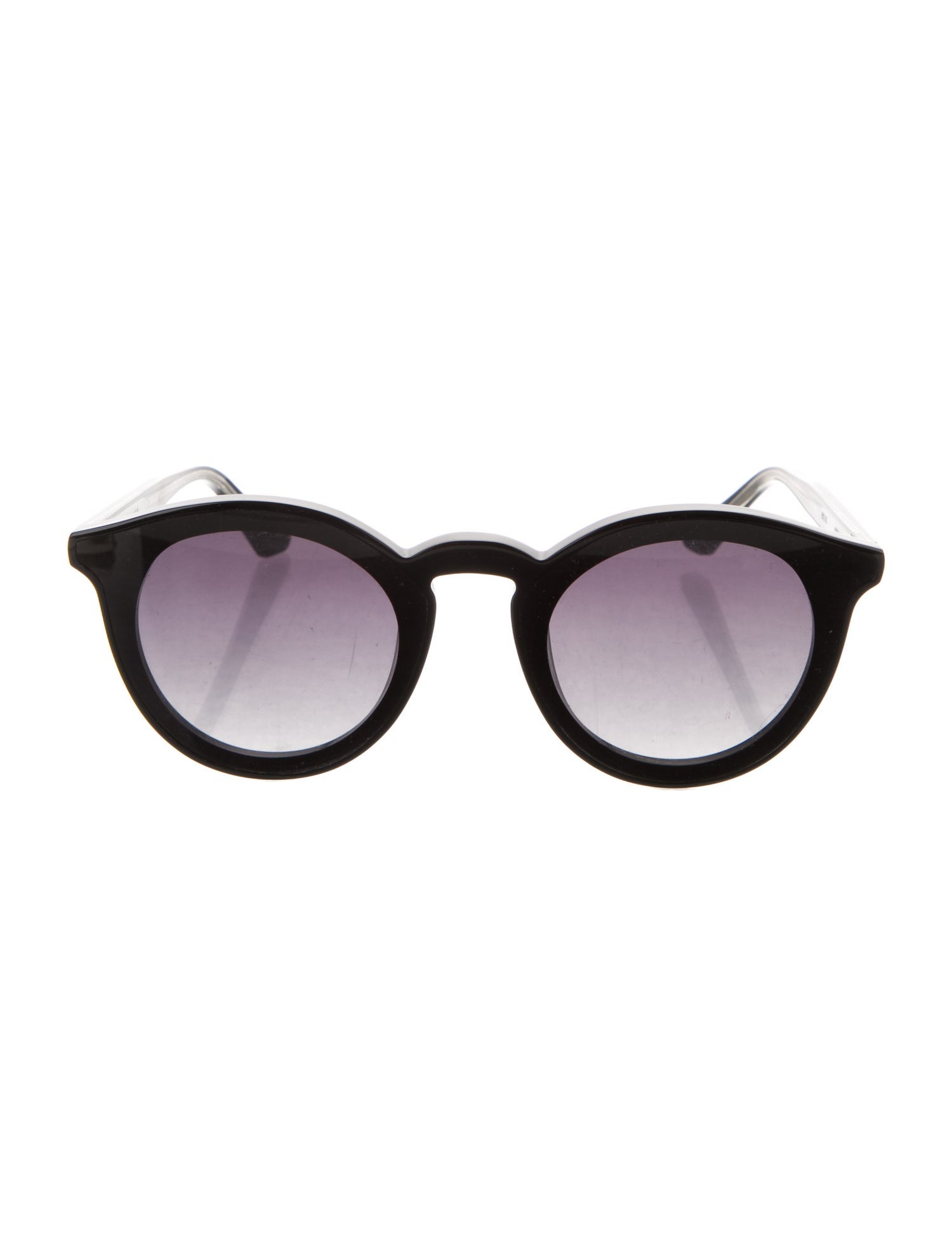 Krewe Round Gradient Sunglasses