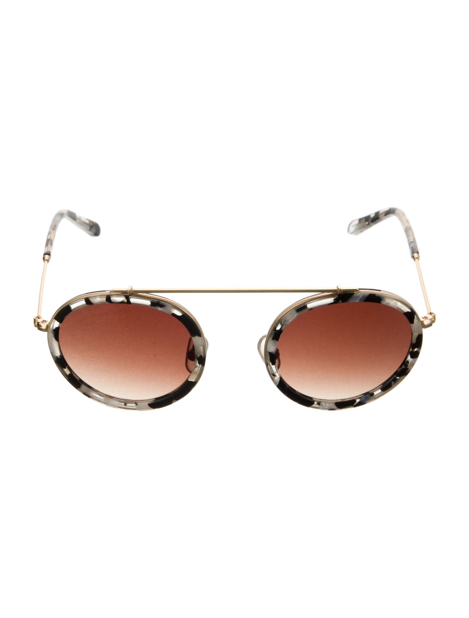 Krewe Conti Round Sunglasses