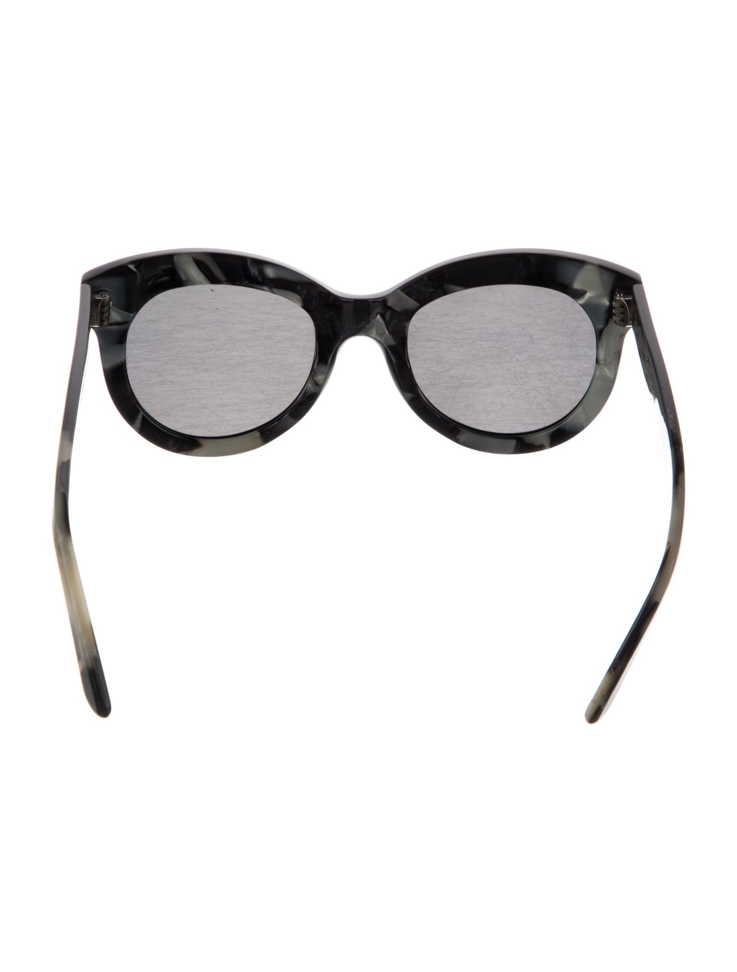 Krewe Round Tinted Sunglasses