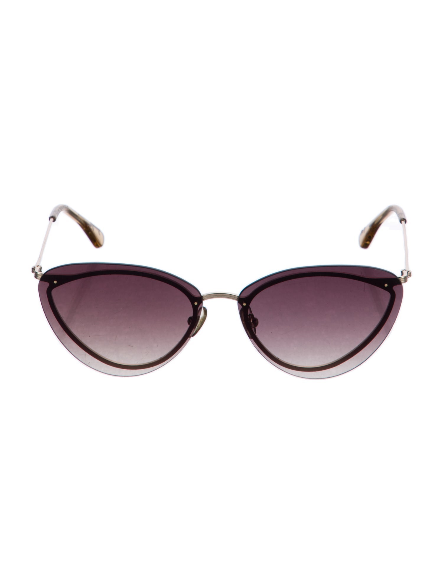 Krewe Cat-Eye Gradient Sunglasses