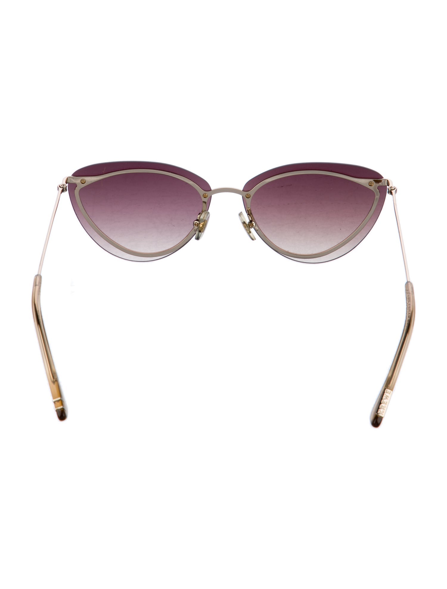 Krewe Cat-Eye Gradient Sunglasses