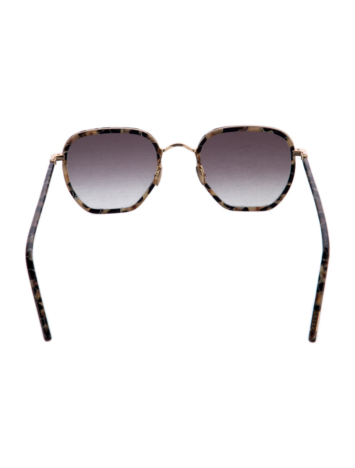 Krewe Round Gradient Sunglasses