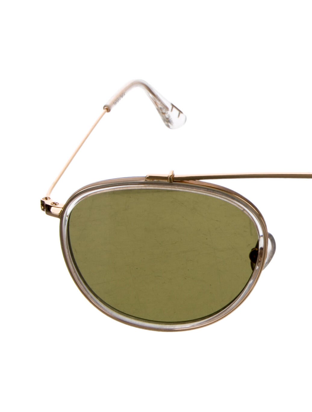 Krewe Aviator Tinted Sunglasses