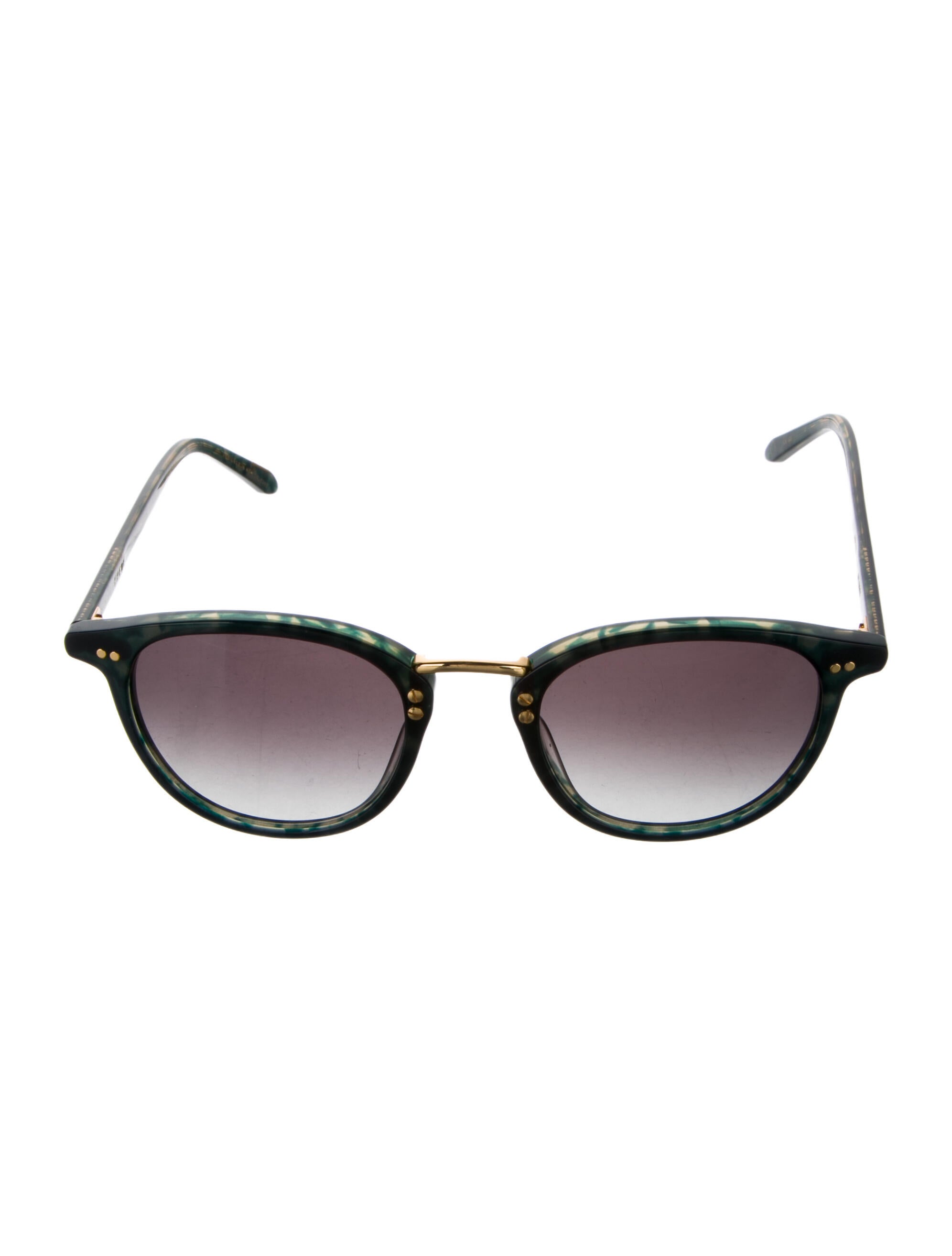 Krewe Round Gradient Sunglasses